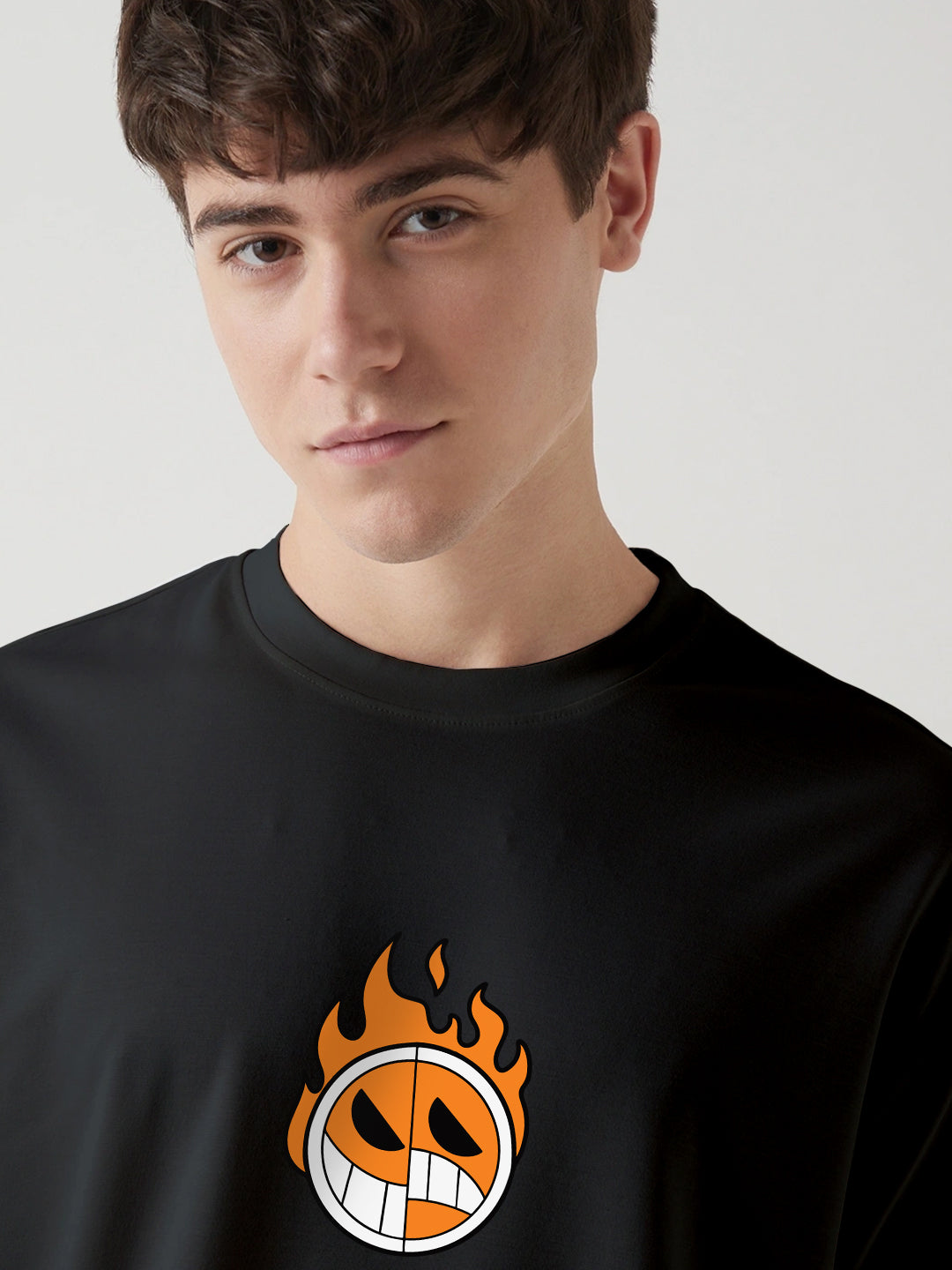 One Piece Fire Fist Ace Oversized T-Shirt