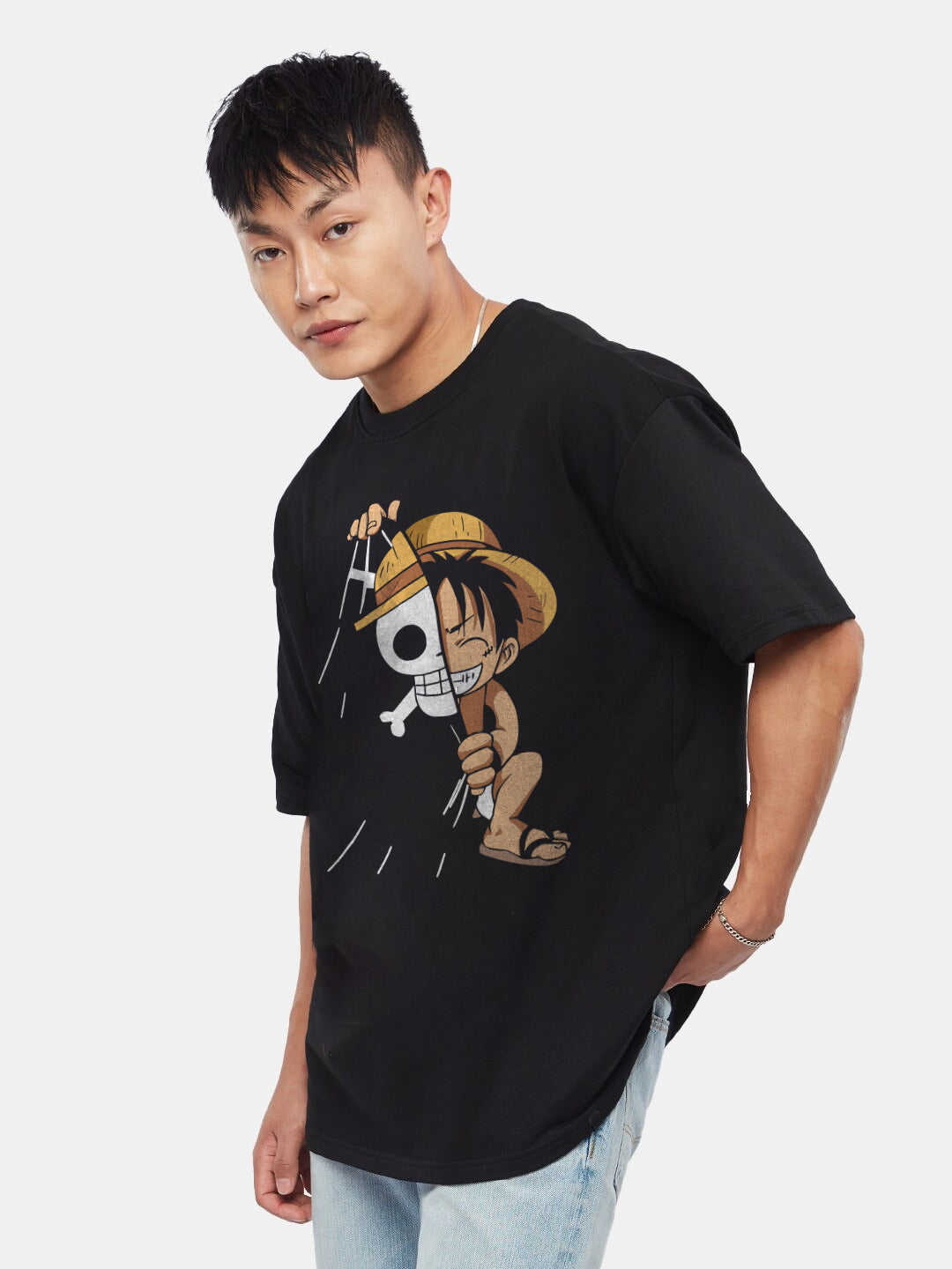 One Piece Monkey d Luffy Oversized T-Shirt