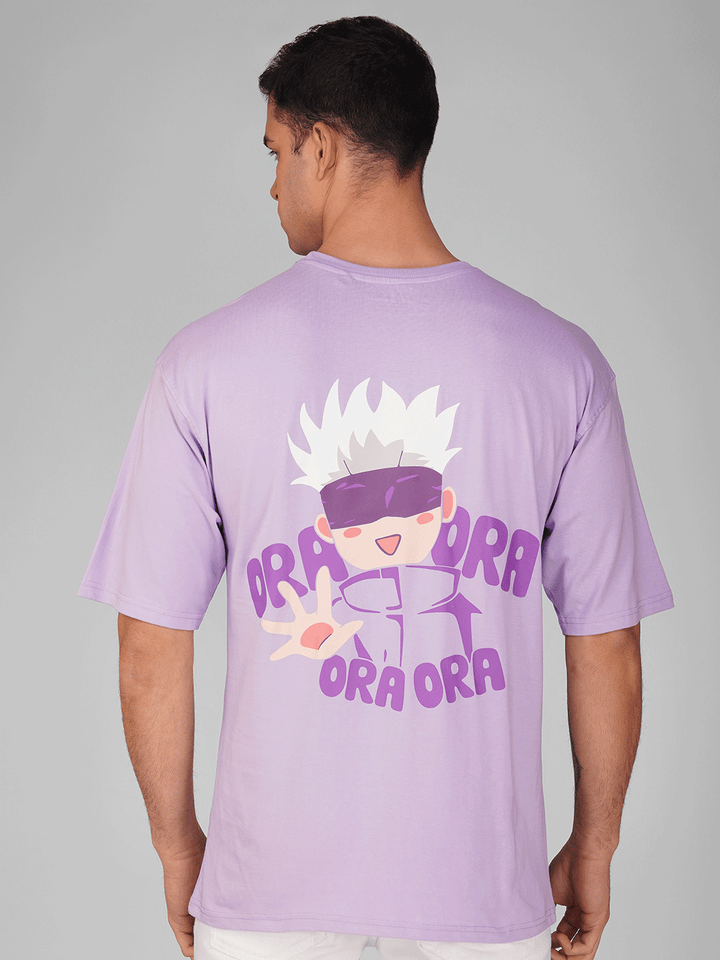 Ora Ora Gojo Satoru Oversized T-Shirt