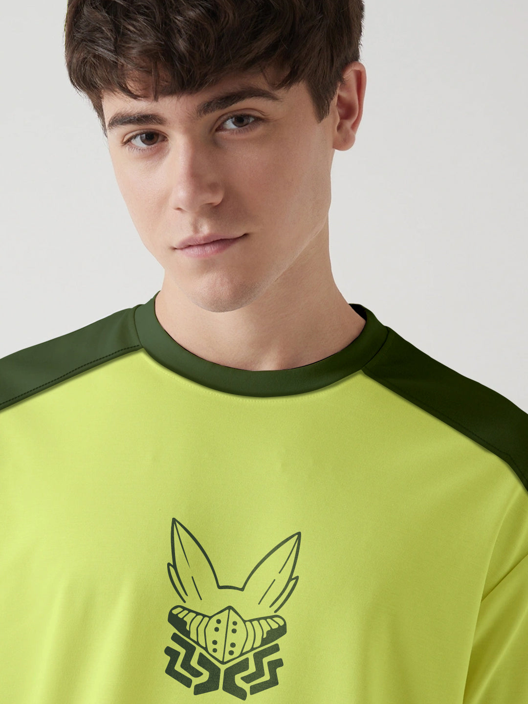 Rise of Deku Printed Anime Oversized T-Shirt - Multi Color