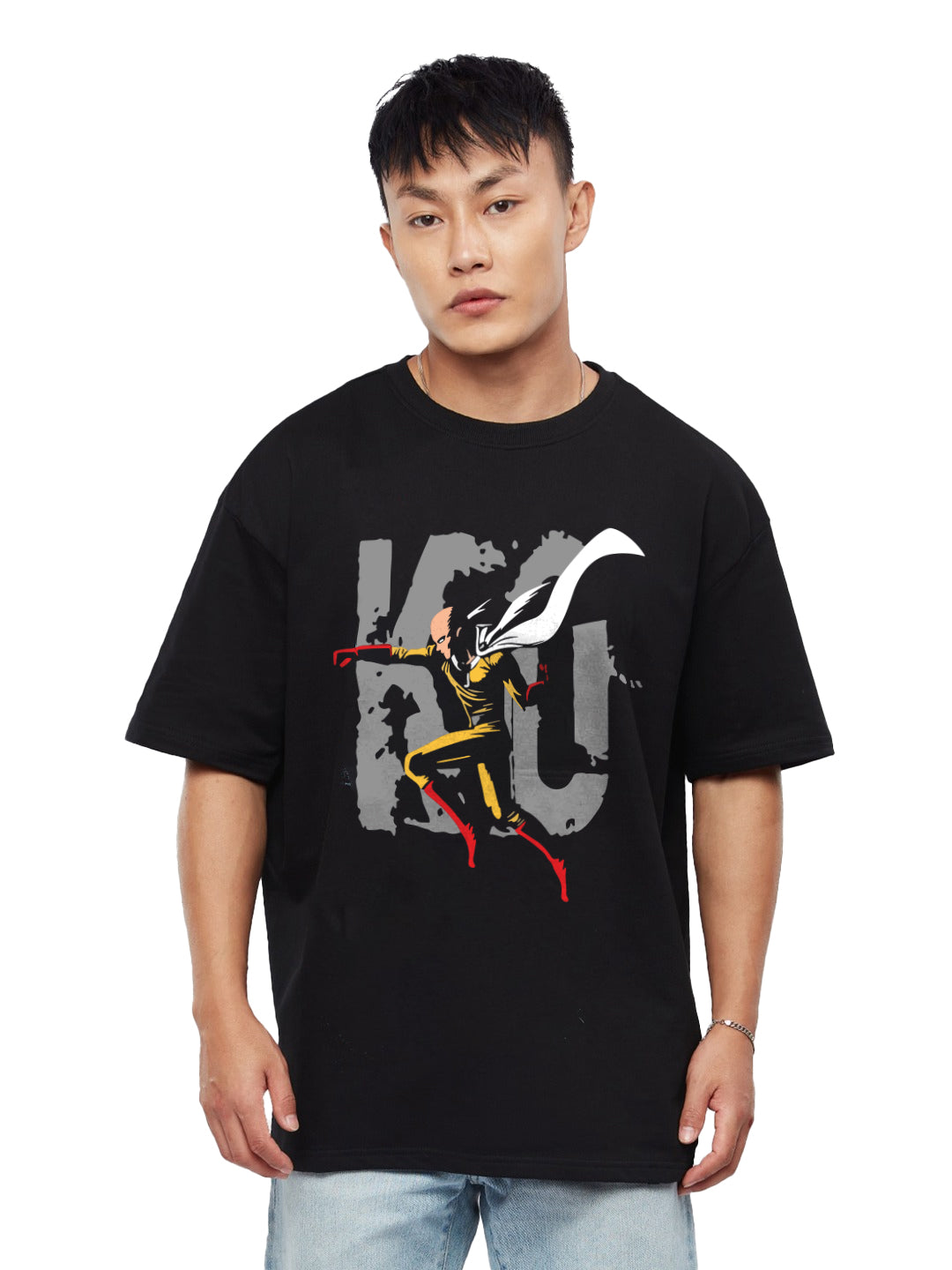 Saitama One Punch Man Oversized T-Shirt
