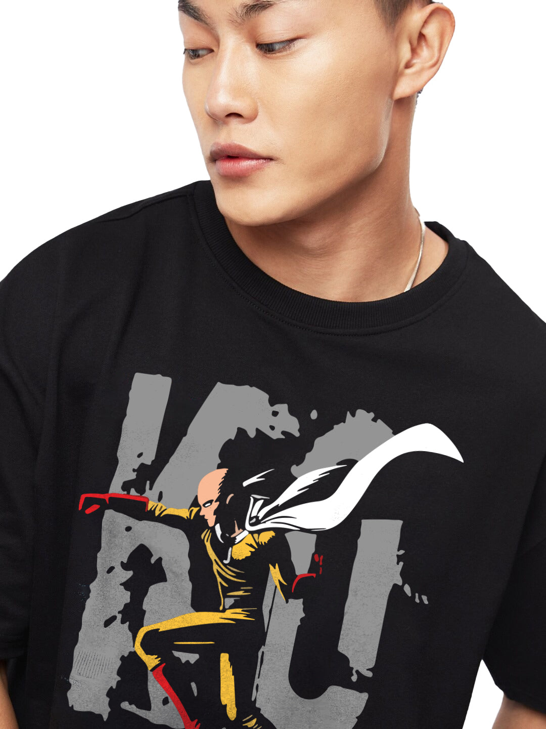 Saitama One Punch Man Oversized T-Shirt