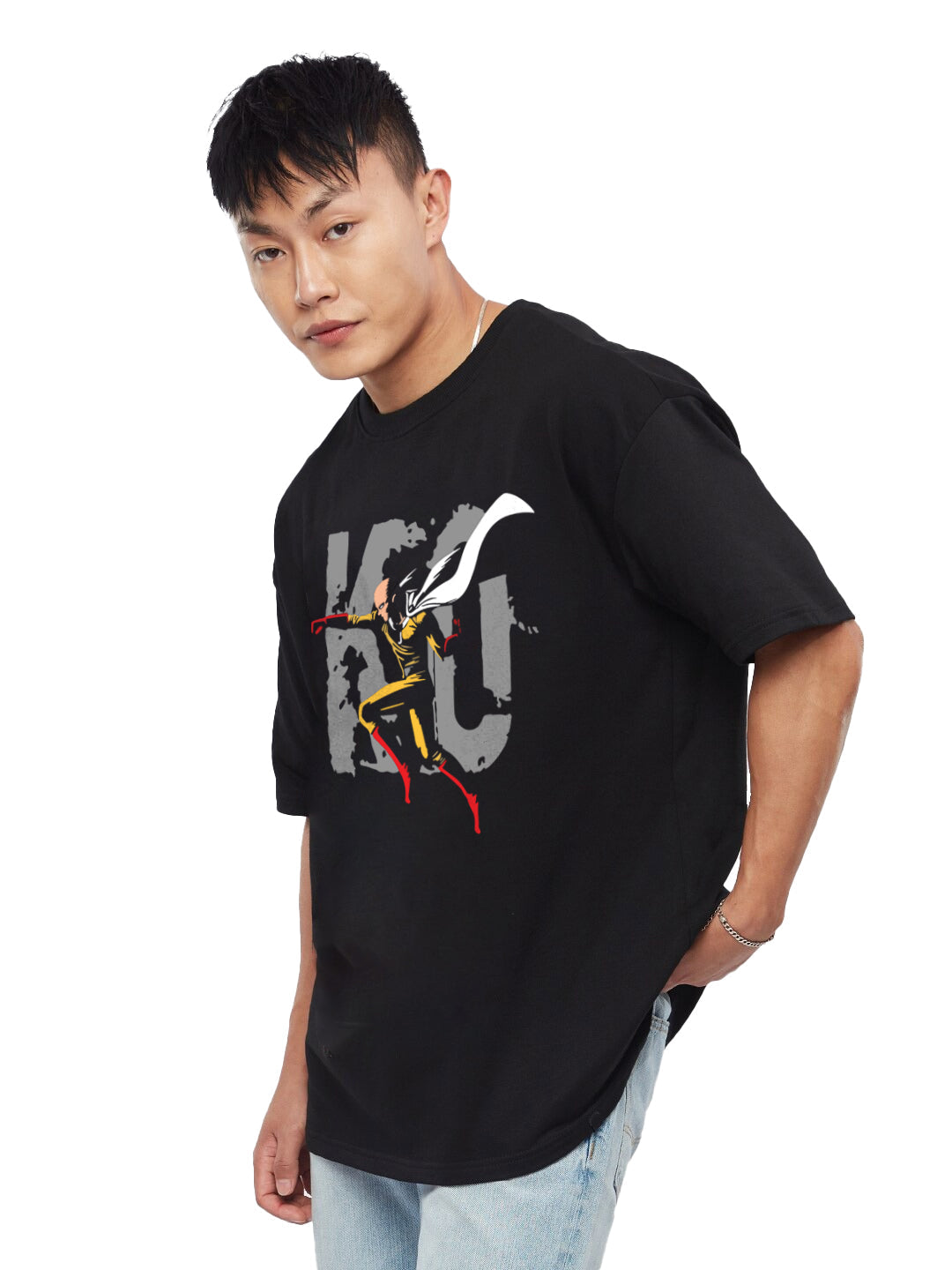 Saitama One Punch Man Oversized T-Shirt