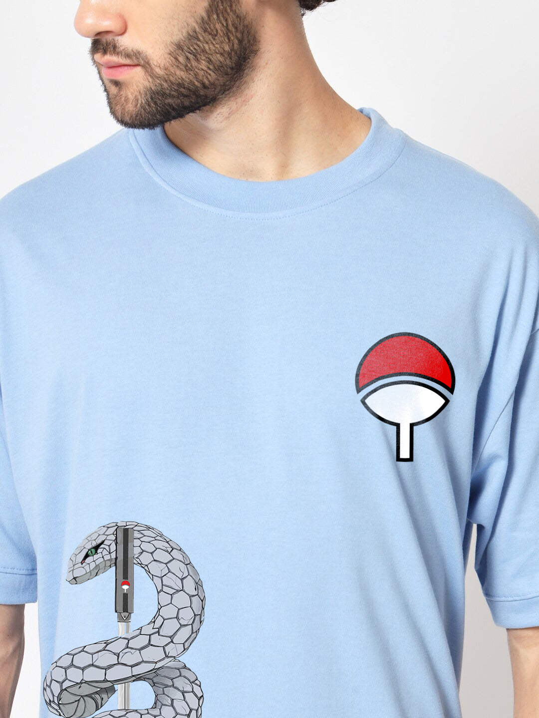 Sasuke Naruto Oversized T-Shirt