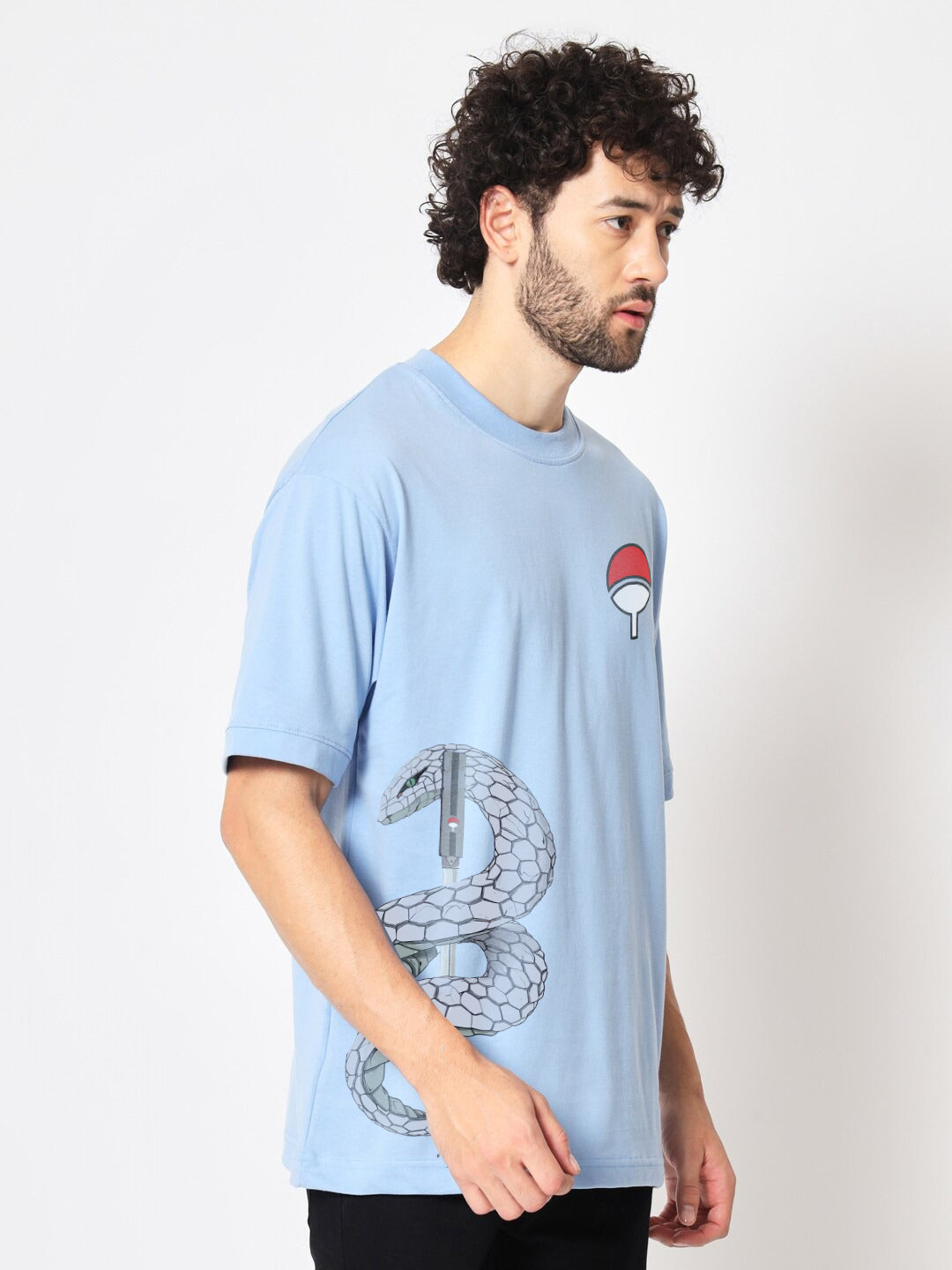 Sasuke Naruto Oversized T-Shirt